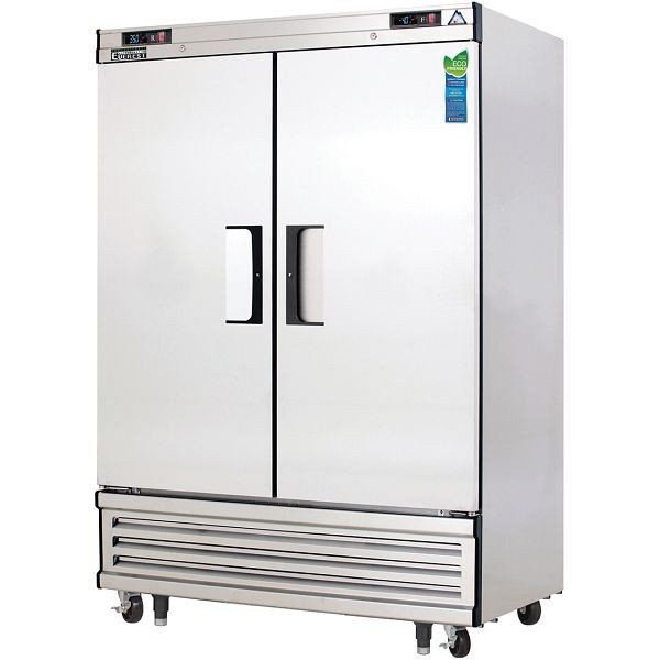 Everest Refrigeration 2 Door (1/2 Refrigerator & 1/2 Freezer) Dual Temperature, 54 1/4", EBRF2
