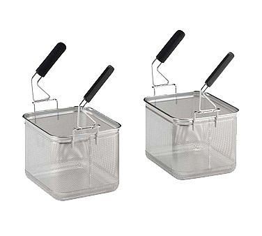 Electrolux Professional Pair of baskets (11" x 9") for 10.5 gallon (40 Liter) pasta cooker, 927211