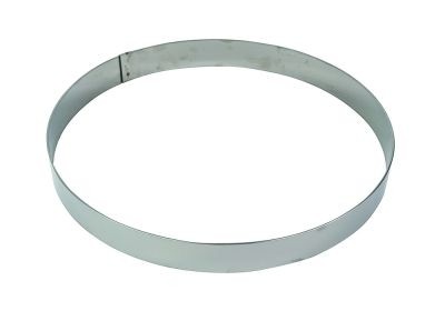 Gobel Stainless Steel mousse ring, Thickness 10/10th, Ø260 mm height 45 mm, 865090