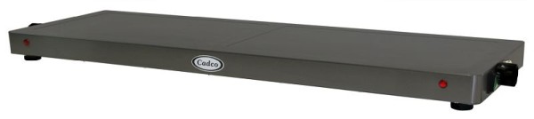 Cadco Heavy Duty Large Countertop Warming Shelf, Charcoal finish, WT-40-HD