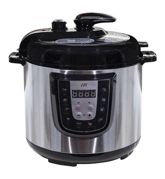 Sunpentown 6 Qt. Electric Stainless Steel Pressure Cooker, EPC-14D