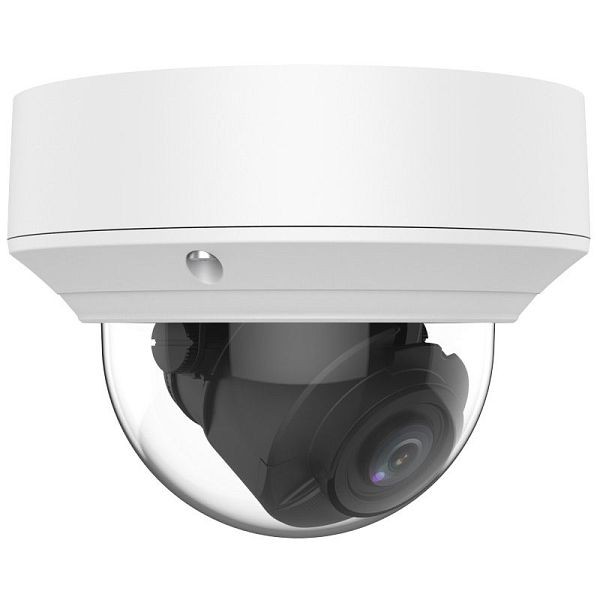 Supercircuits 6 Megapixel Starlight Varifocal IP Dome Camera with Night Vision, Built-in Mic and Audio/Alarm I/O, HNC26-VUZA-0