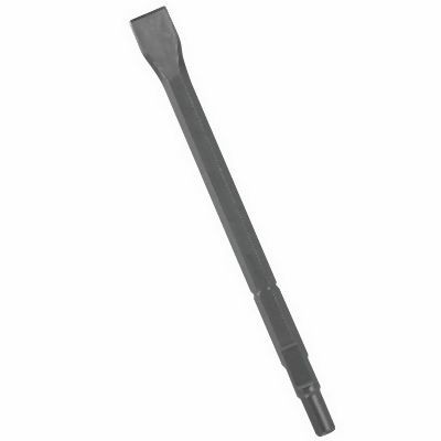 Bosch 1 Inches x 18 Inches Flat Chisel Tool Round Hex/Spline Hammer Steel, 3618630539