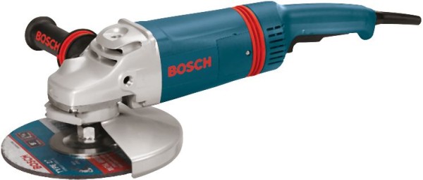 Bosch 9 Inches 15 A Large Angle Grinder with Rat Tail Handle, 0601852B66