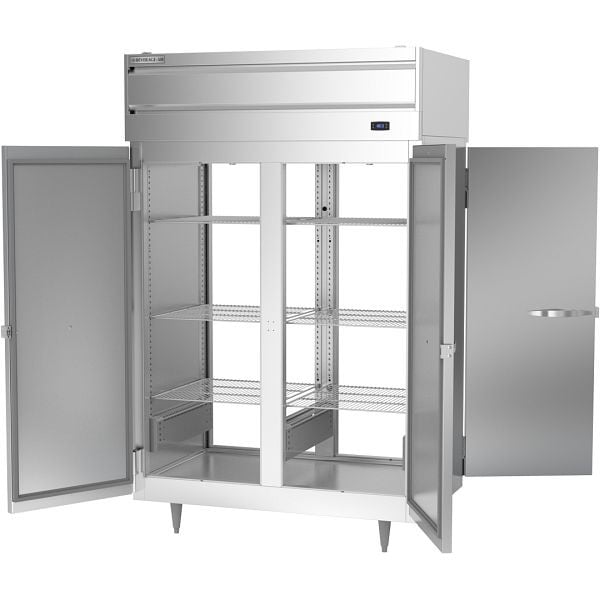 Beverage-Air P-Series Warming Cabinet, Solid Double Door Pass-thru, Exterior Dimensions: WxDxH: 52 1/8" X 39 3/8" X 83 3/4", PH2-1S-PT