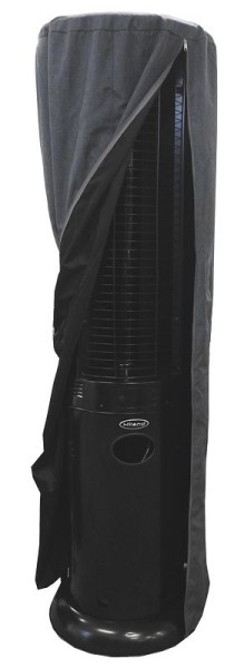 AZ Patio Heaters Round Glass Tube HeaterCommercial Cover in Gray, CHC-RGT-G