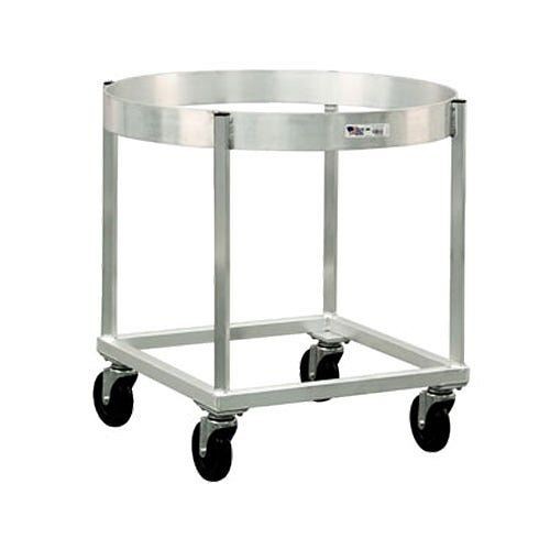 New Age Industrial Mixing Bowl Dolly, 30"Wx30"Dx30"H, Aluminum, Holds 80 Qt. Mixing Bowl, 98716