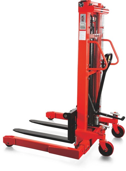 Noblelift Manual Straddle Leg Stacker, Max. Lift Height: 63", Capacity: 2200 Lbs, SFH22-63