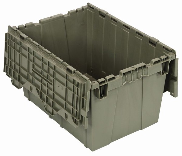 Quantum Storage Systems Heavy Duty Attached Top Container, 21-1/2"W x 15-1/4"D x 12-3/4"H overall size, 1.67 cu.ft. volume, QDC2115-12