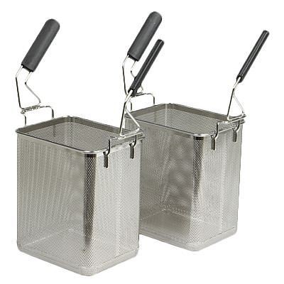 Electrolux Professional Pair of baskets (7.5" x 8.5") for 5.3 (20 Liter) and 6.5 (25 Liter) gallon pasta cooker, 921610