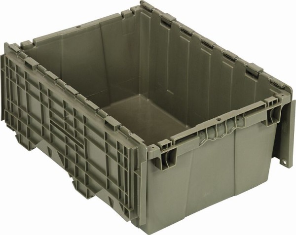 Quantum Storage Systems Heavy Duty Attached Top Container, 21-1/2"W x 15-1/4"D x 9-5/8"H overall size, 1.27 cu.ft. volume, QDC2115-9