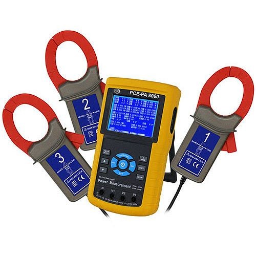 PCE Instruments Clamp Meter, Current measurement up to 1200 A, PCE-PA 8000