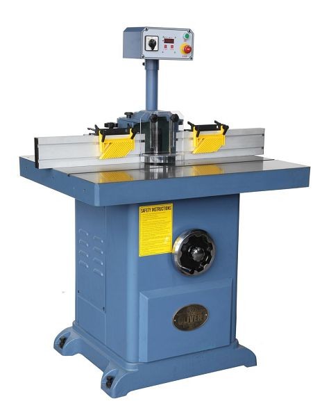 Oliver Machinery Shaper, Motor (5HP, 1 Phase), Spindle Speeds 5,000, 7,000, 10,000 RPM, 4.705.001