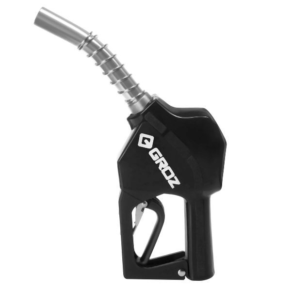 Groz Fuel Control Diesel Nozzle - Automatic, Curved 15, 45577