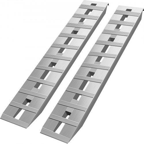 VEVOR 60x12inch Aluminum Ramps 5000Lbs Car Trailer Truck 1 Pair Ramps, LHJPD60X12IN2ZZ01V0