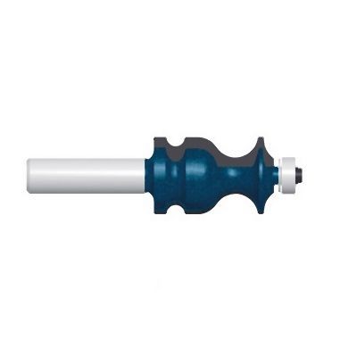 Bosch 1 Inches Ogee and Bead Fillet Router Bit, 2608674784