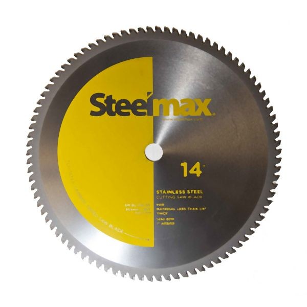 Steelmax 14" Tungsten Carbide Tipped Metal Cutting Saw Blade for Stainless Steel, SM-BL-014-SS