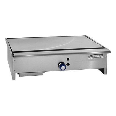 Imperial Teppan-Yaki Griddle, gas, countertop, 24", 3/4" thick, polished steel plate, ITY-24