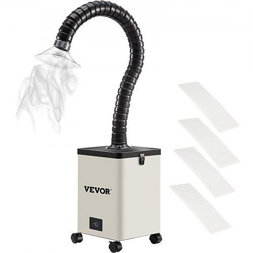 VEVOR Filter Fume Extractor Pure Air Fume Extractor 80W with 3 Stage Filters, YWPYQM80W110VEUHJV1