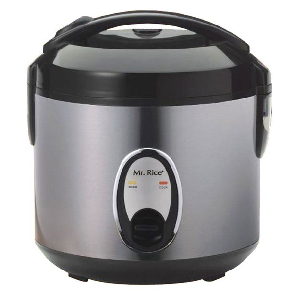 Sunpentown 4-cups Rice Cooker with Stainless Body, SC-0800S