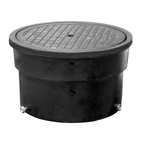 Jones Stephens 6" Heavy Duty Cleanout with Cast Iron Cover - 5-3/8" Height, D76005