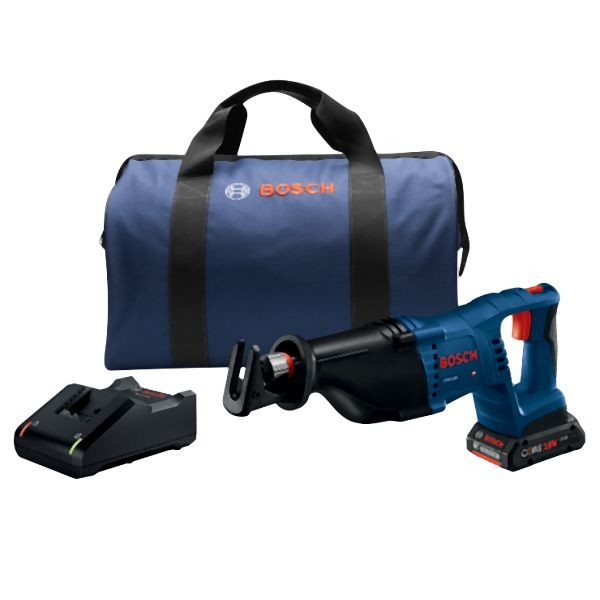 Bosch 18V 1-1/8 Inches Reciprocating Saw Kit, 060164J01R