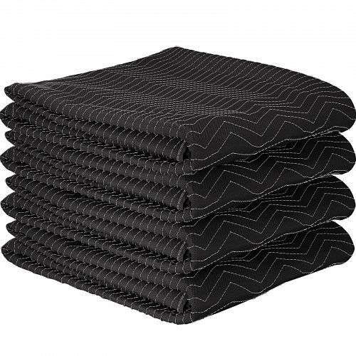VEVOR Moving Blankets Packing Blankets 80" x 72" Furniture Pads 7.5lbs 4 Pack, BBYTH7580X724S8VZV0
