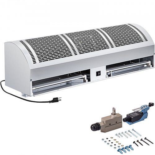 VEVOR 40" Air Curtain, 2 Speeds 1490/1667 CFM, Air Curtains for Doors with 2 Limited Switches, 110V Unheated, 2SFLJ40YCWX000001V1
