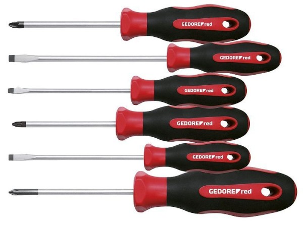 GEDORE red R38002106 Screwdriver set 6 pieces, 3301271