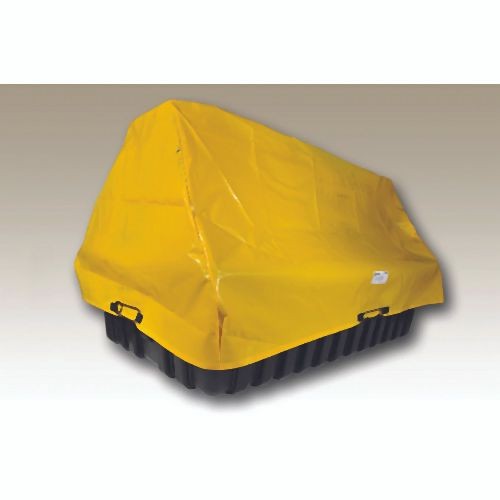 ENPAC Tarp Cover For 550 Gallon Poly Tank Containment Sump, Yellow, 5550-TARP