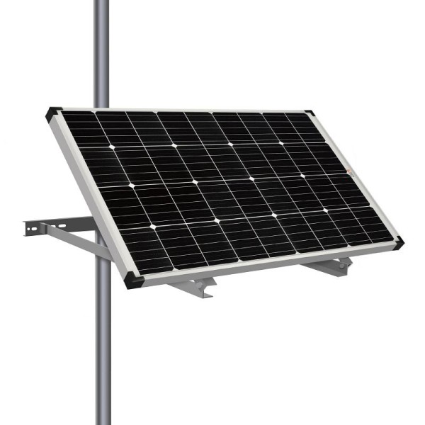 RICH SOLAR Side Pole Mounts for One Panel, RS-SPM1