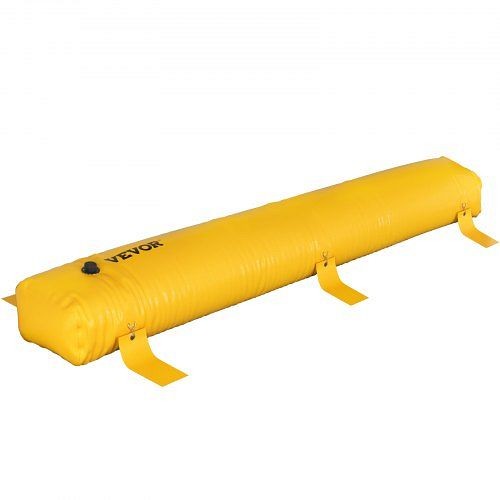 VEVOR Flood Barrier Hydro Barrier 12' Length x 12" Height for Water Diversion, F12FT20IN12IN76FRV0