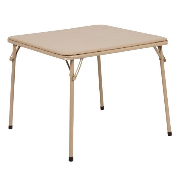 Flash Furniture Mindy Kids Tan Folding Table, JB-TABLE-TN-GG