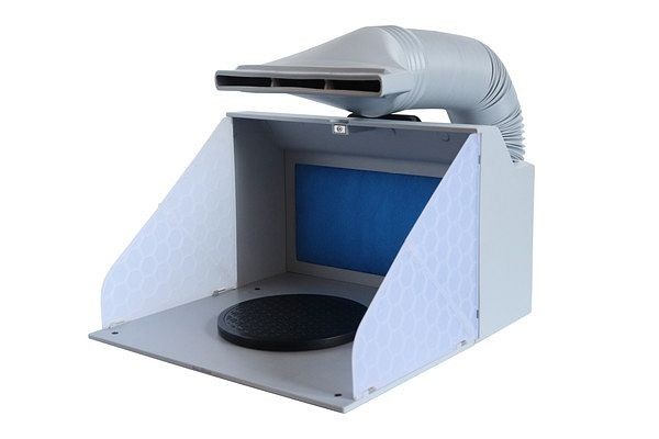Paasche 16" Hobby Spray Booth with Fans and Exhaust Duct, HB-16-2F