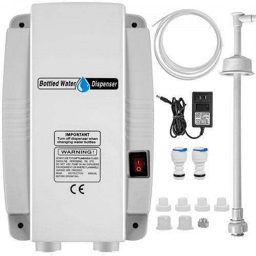 VEVOR 120v Ac Bottled Water Dispensing Pump System Dispenser Replace Bunn Flojet 40psi, YSBDTBW4003A00001V1