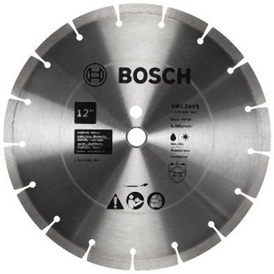 Bosch 12 Inches Standard Segmented Rim Diamond Blade for Soft Materials, 2610020492