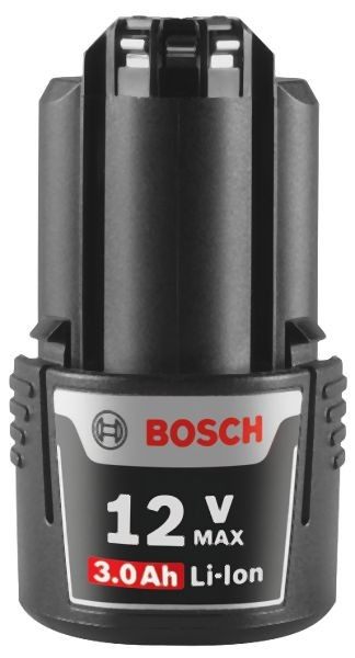 Bosch 12V Max Lithium-Ion 3.0 Ah Battery, 1600A00XJ5