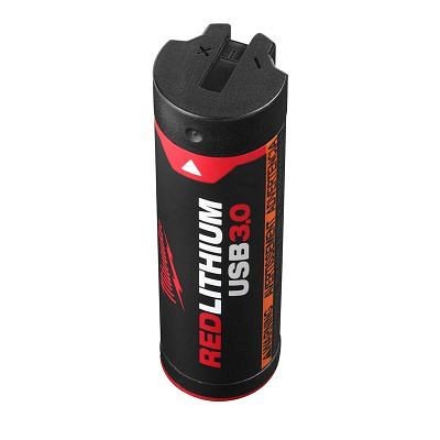 Milwaukee Redlithium USB 3.0Ah Battery, 48-11-2131