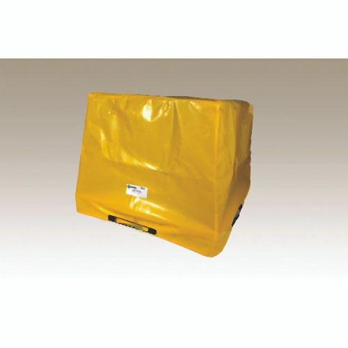 ENPAC Tarp Cover For 4 Drum Slim-Line Poly Spill Pallet, Yellow, 5400-TARP