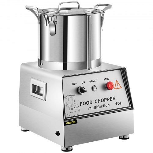 VEVOR Commercial Food Processor Food Grinder 10l Sus Tomato Chopper Vegetable Dicer, FSJQS810QSJ10L001V1
