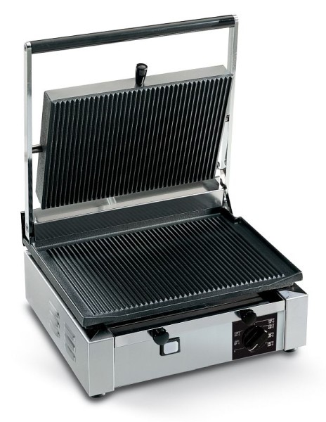 Eurodib CORT Series Commercial Electric Panini Grill 14.5" x 10" Cooking surface, CORT-R