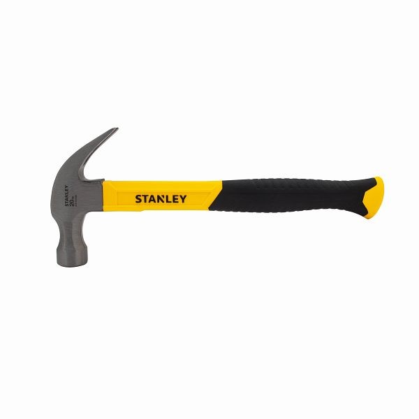Stanley 20 oz Curve Claw Fiberglass Hammer, STHT51539