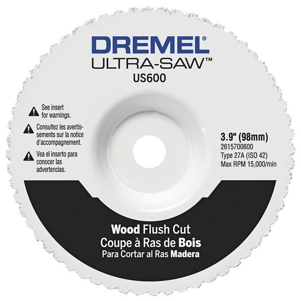 Dremel 4 Inches Ultra-Saw™ Flush Cut-Off Wheel, 2615U600AB