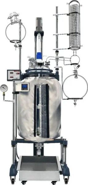 Across International Ai 200L Non-Jacketed Glass Reactor with 200°C Heating Jacket ETL, R200h