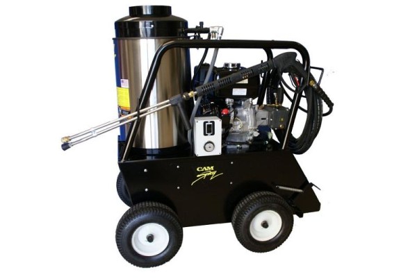 Cam Spray Portable Diesel Fired Gas Powered 3 gpm, 3000 psi Hot Water Pressure Washer, 3030QH