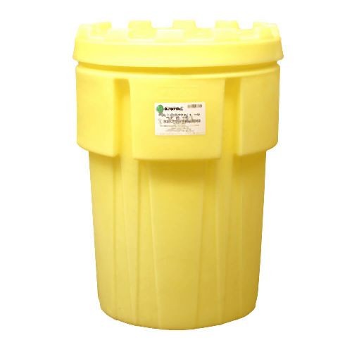ENPAC 110 Gallon Poly-Overpack Salvage Drum, Yellow, 1040-YE