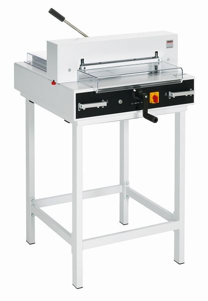 ideal 4315 Tabletop Paper Cutter, Semi-Automatic with Electric Blade Drive, All Metal Construction, Digital Display, SCS Safety Features, IDECU0451H