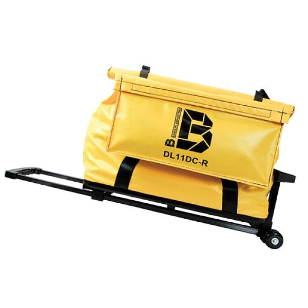 Bashlin Wheeled "Drag" Bag with Small Nylon Wheels, DL11DC-R-C