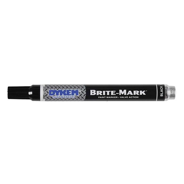 DYKEM Brite-Mark 916 Black, Medium Tip Markers, DYK-84002
