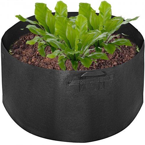 VEVOR 12 Pack 100 Gal Plant Grow Bag with Handles Aeration Fabric Pots Washable Reusable, ZWSZD100JL12PCS01V0